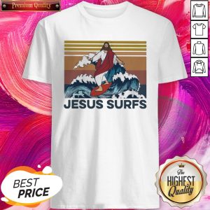 Fantastic Jesus Surfs Vintage Shirt