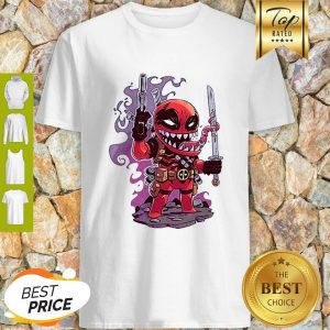 Official Venompool Deadpool X Venom Mashup Shirt