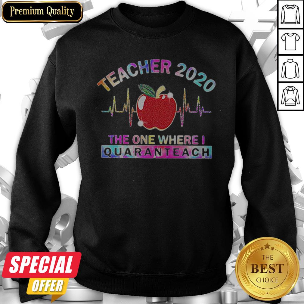 Apple Teacher 2020 The One Where Quaranteach Shirt