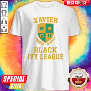 Top Xavier University Black Ivy League Shirta