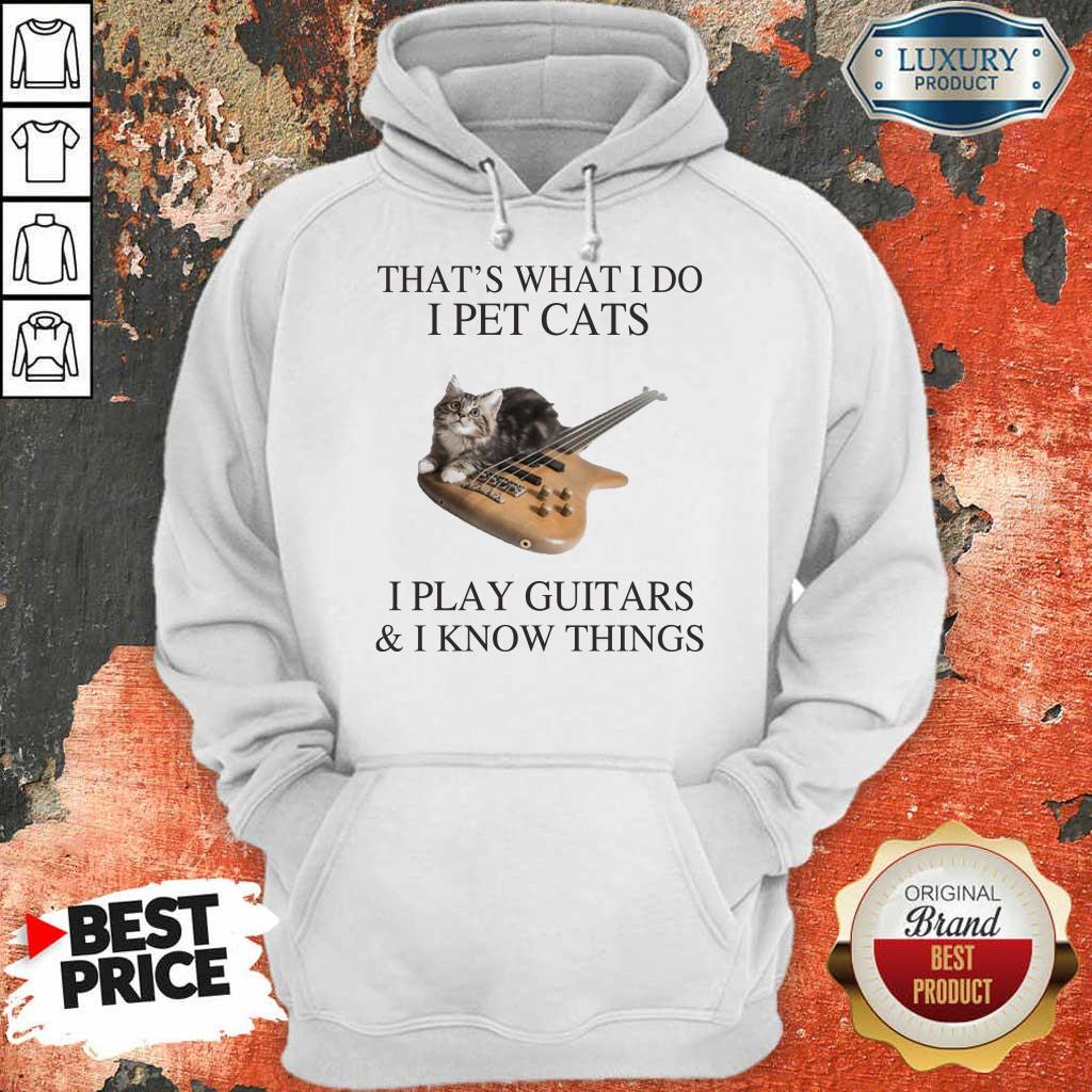 Arrogant Cats I Play Guitars And I Know 1 Shirt
