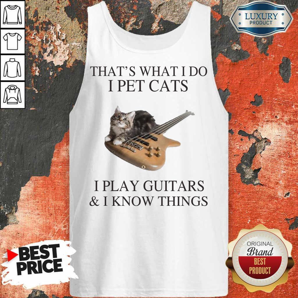 Arrogant Cats I Play Guitars And I Know 1 Shirt