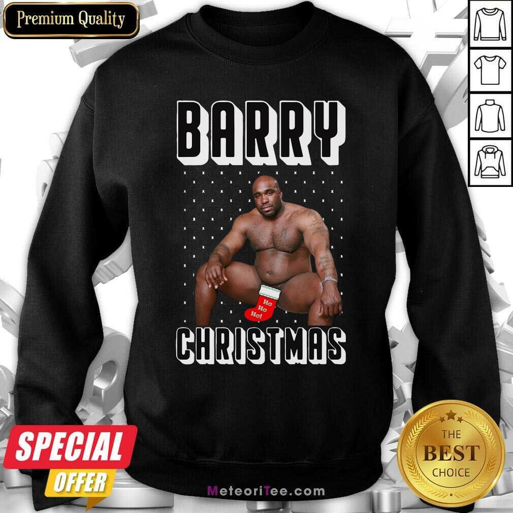 Awesome Barry Wood Merchandise Ugly Christmas Shirt