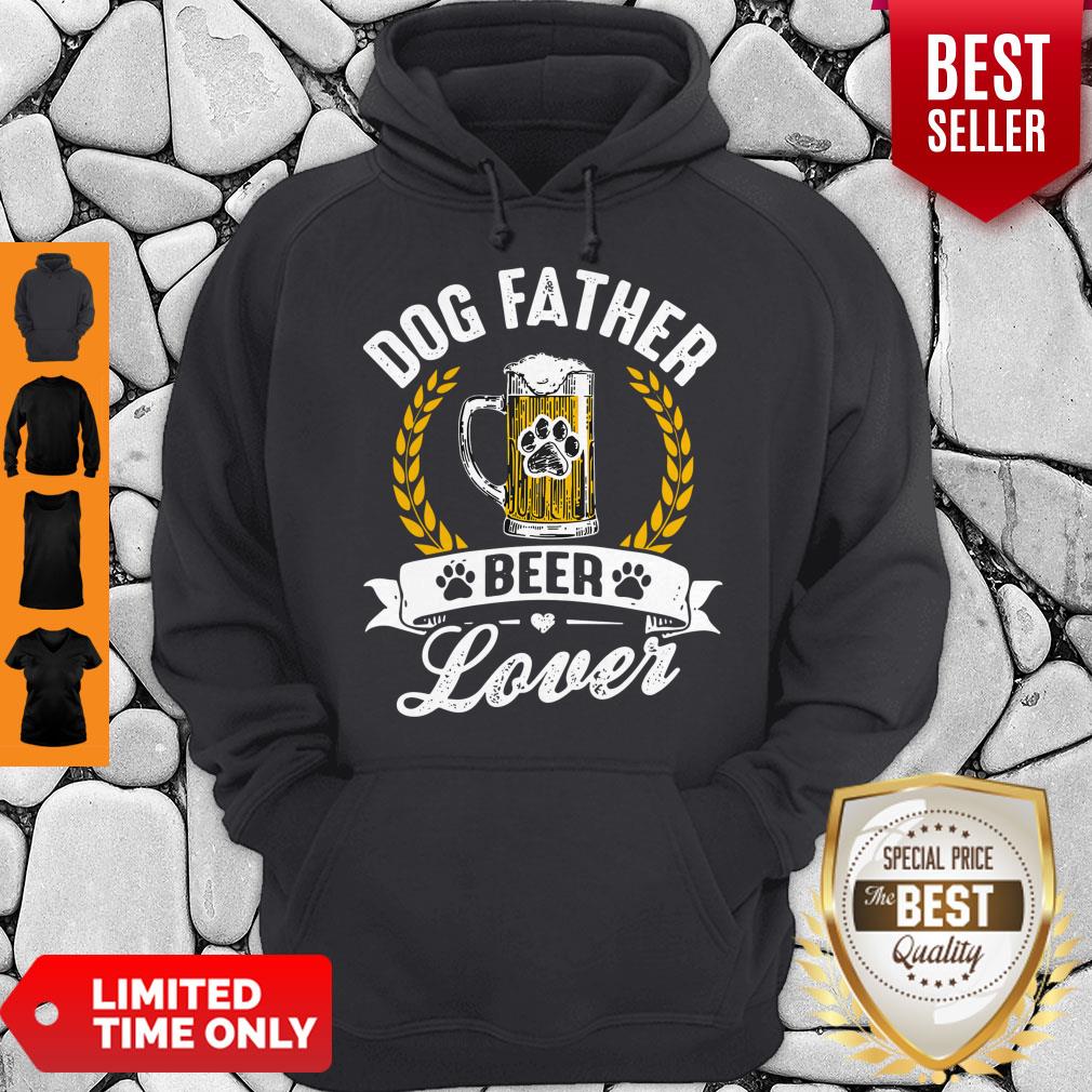 Awesome Dog Father Beer Lover Shirt