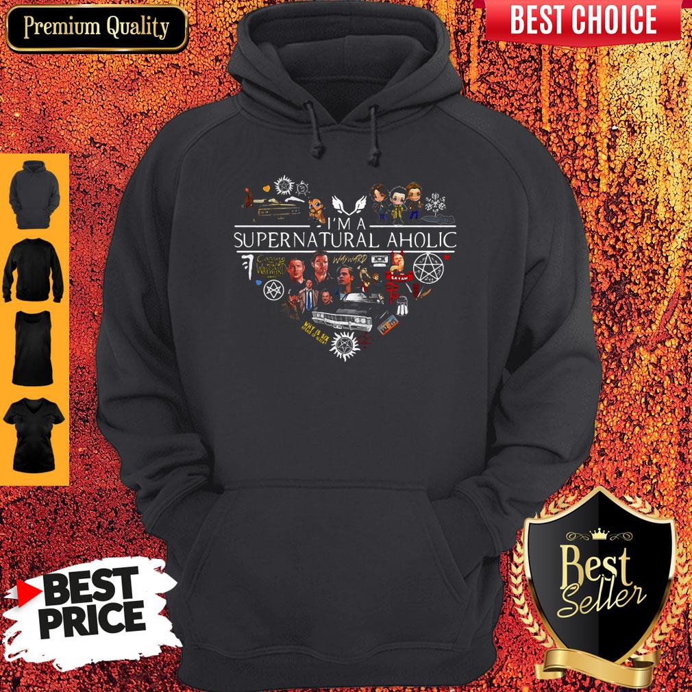 Awesome Heart I’m A Supernatural Aholic Shirt