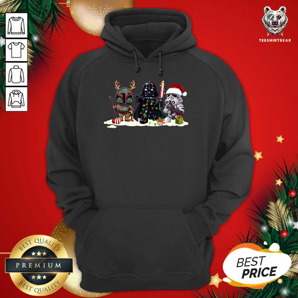 Awesome Star Wars And Mandalorian Friend Merry Christmas 2020 Shirt
