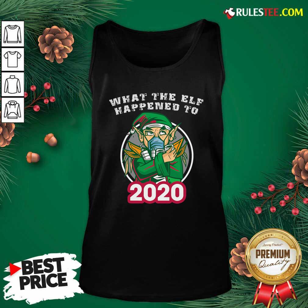 Awesome What The Elf Happened To 2020 Wear Mask Toilet Paper Xmas Shirt