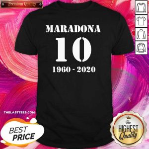 Cute Maradona 10 1960 2020 RIP Diego Maradona Shirt