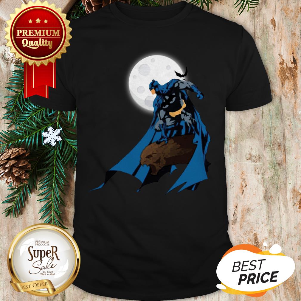 Batman And Moon The Dark Knight Shirt