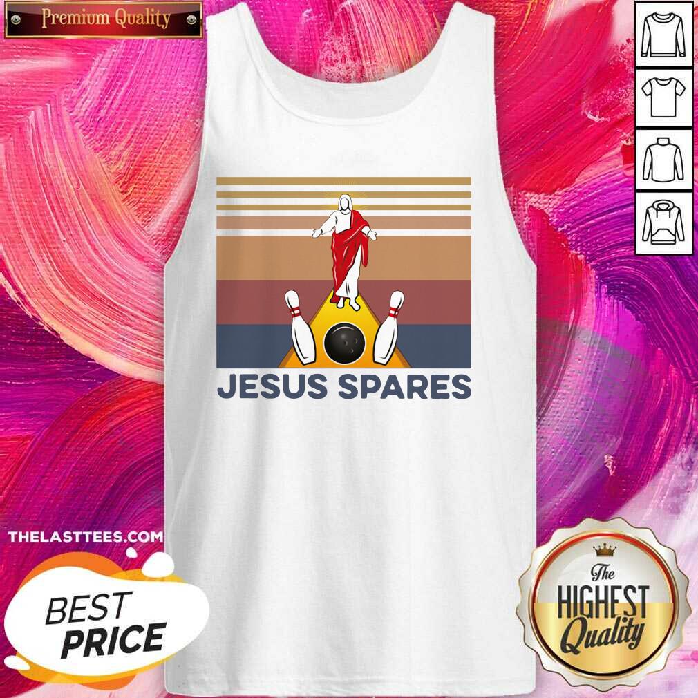 Beautiful Jesus Spares Bowling Vintage Retro Shirt