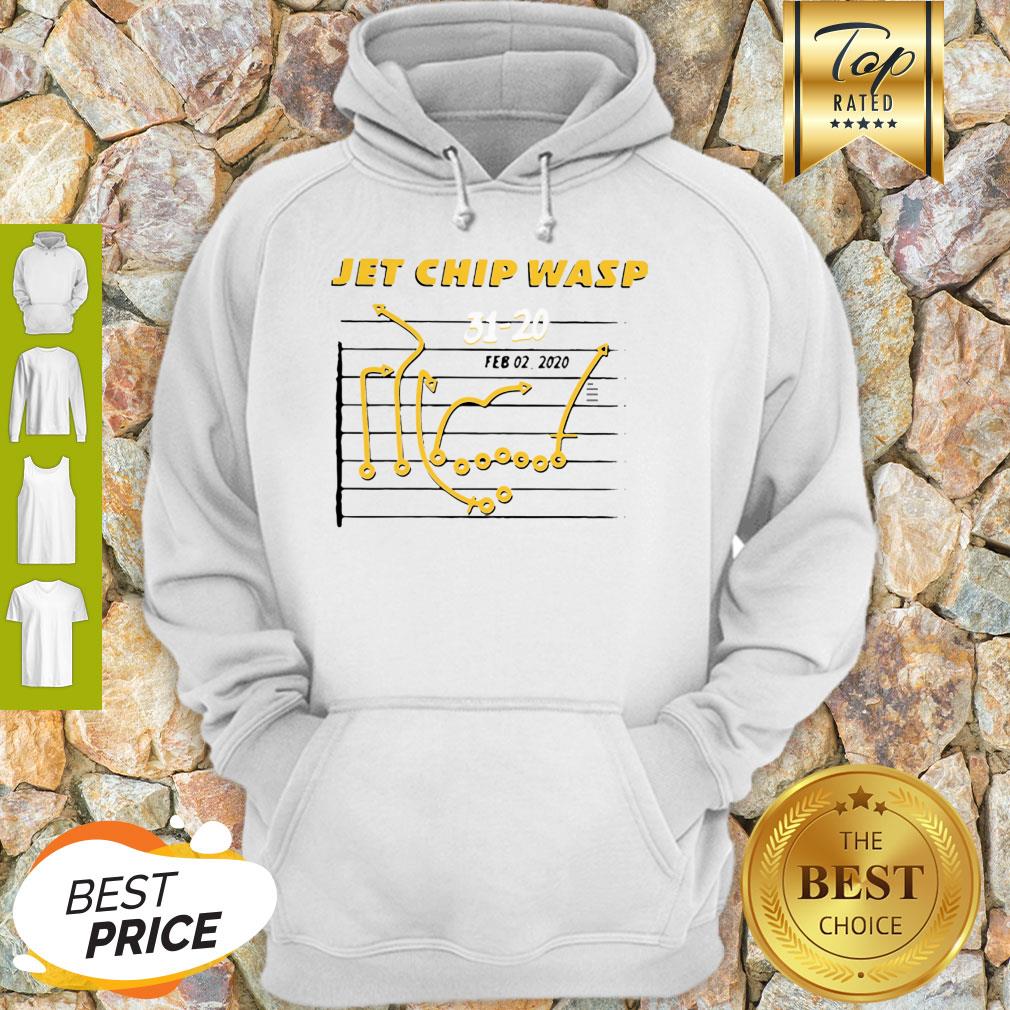 Beautiful Jet Chip Wasp 31-20 Feb 02 2020 Shirt