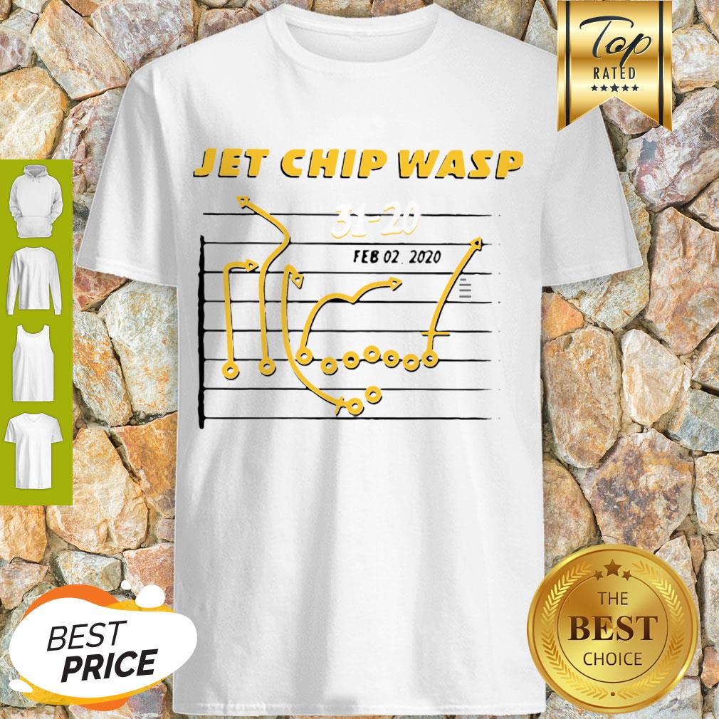 Beautiful Jet Chip Wasp 31-20 Feb 02 2020 Shirt