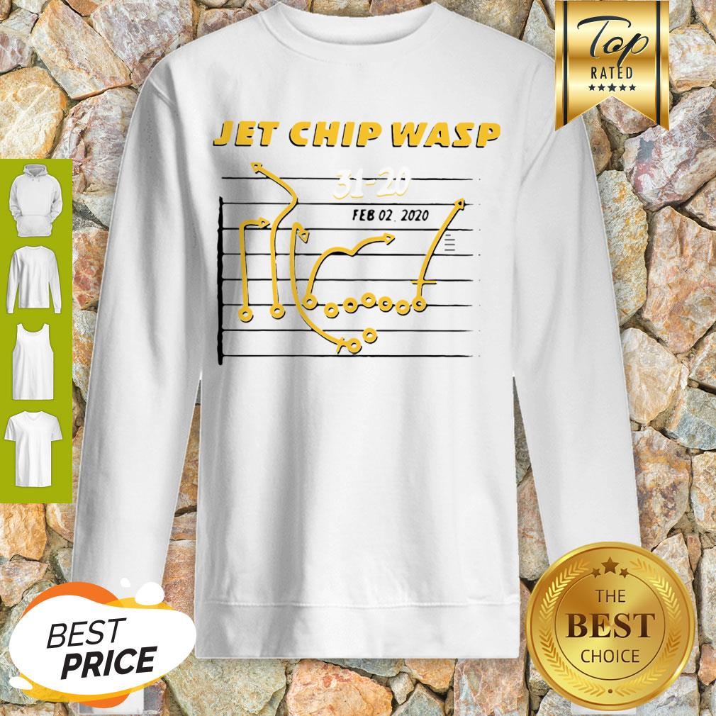 Beautiful Jet Chip Wasp 31-20 Feb 02 2020 Shirt