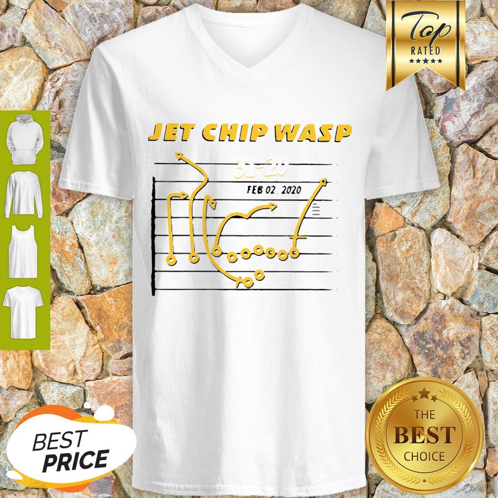Beautiful Jet Chip Wasp 31-20 Feb 02 2020 Shirt