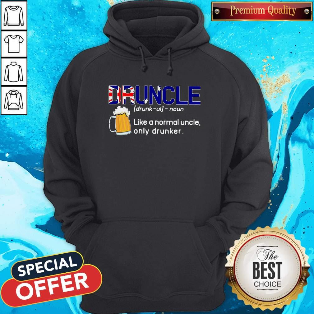Beer Druncle Like A Normal Uncle Only Drunker Shirt