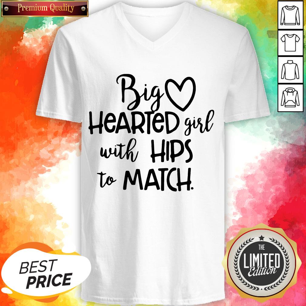 Big Hearted Girl With Hips To Match Shirt