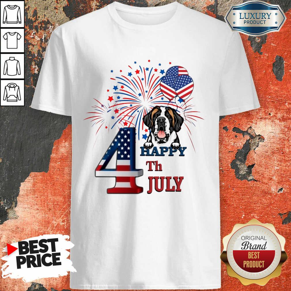 Boston Terrier American 4th July Shirt