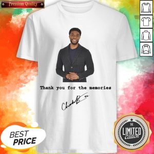 Actor Chadwick Boseman The Black Panther Marvel Shirt