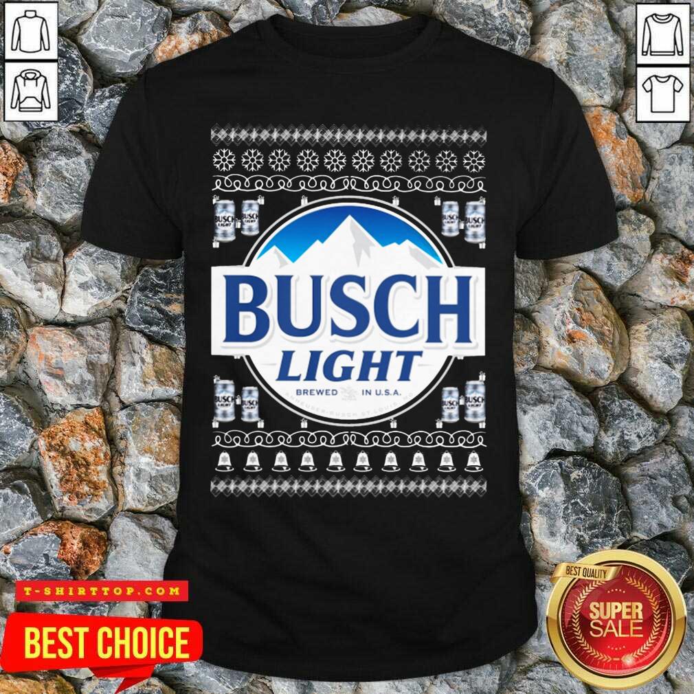 Busch Light 2020 Ugly Christmas Shirt