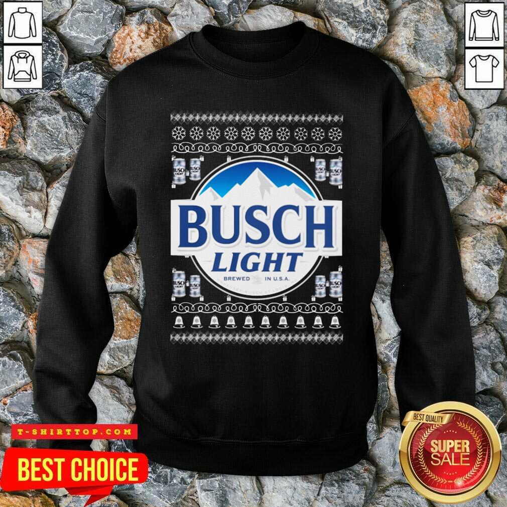 Busch Light 2020 Ugly Christmas Shirt