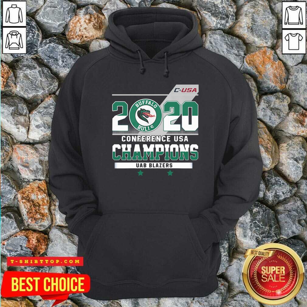 C-USA 2020 Buffalo Bulls Conference USA Champions UAB Blazers Shirt