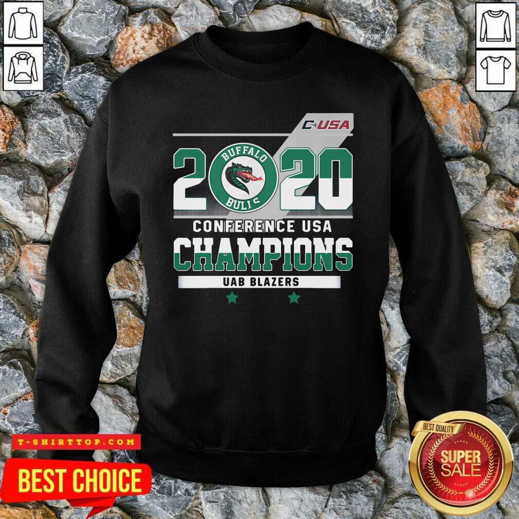 C-USA 2020 Buffalo Bulls Conference USA Champions UAB Blazers Shirt