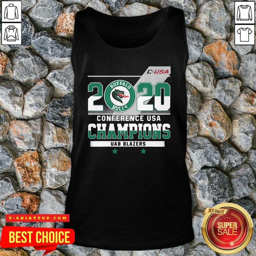 C-USA 2020 Buffalo Bulls Conference USA Champions UAB Blazers Shirt