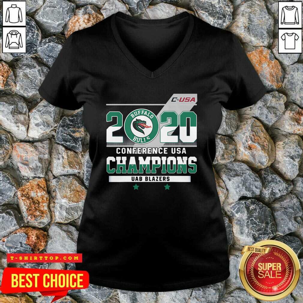 C-USA 2020 Buffalo Bulls Conference USA Champions UAB Blazers Shirt