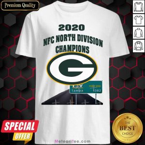 Top Green Bay Packers 2020 Nfc North Division Champions Tampa Shirt