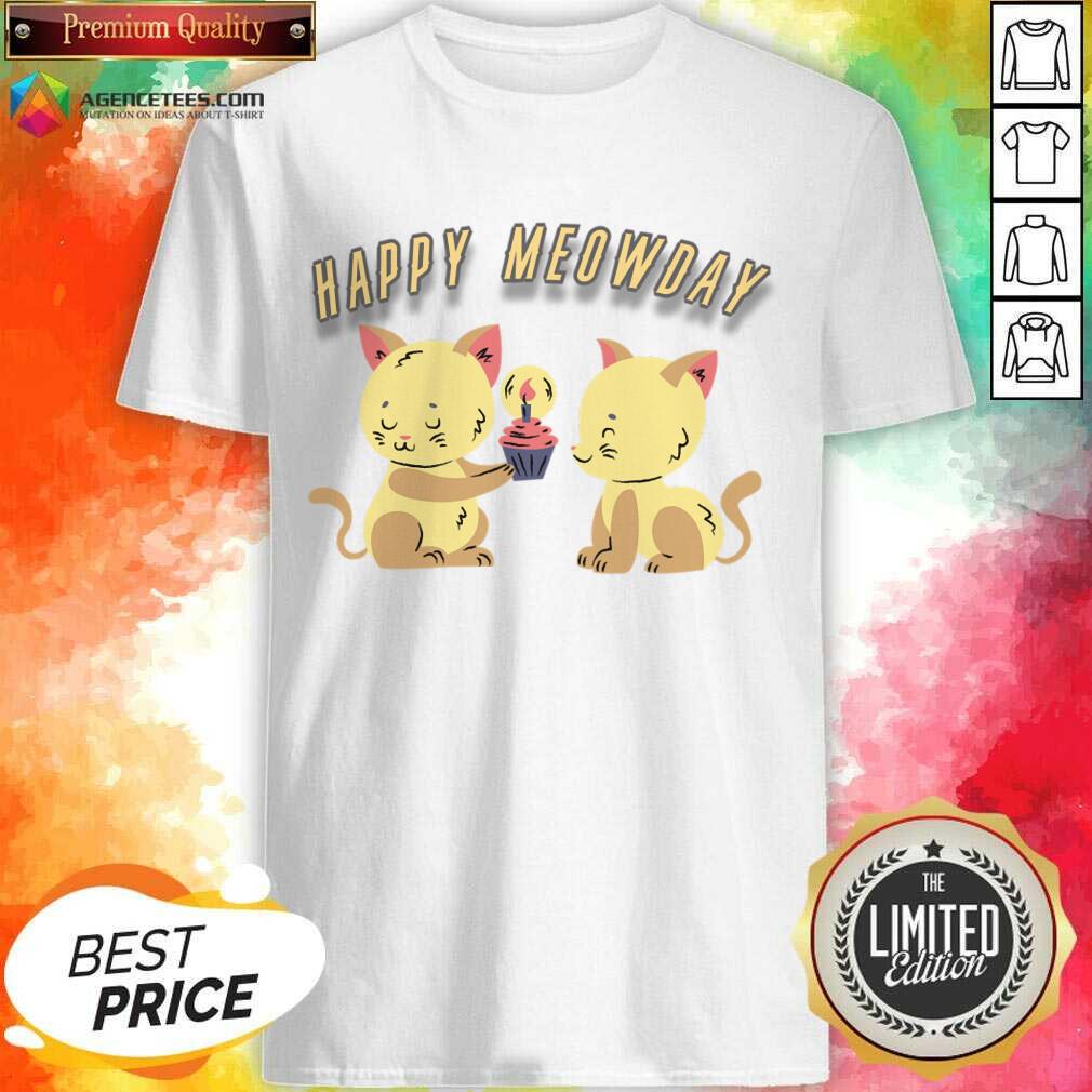 Cat Happy Meow Day Shirt
