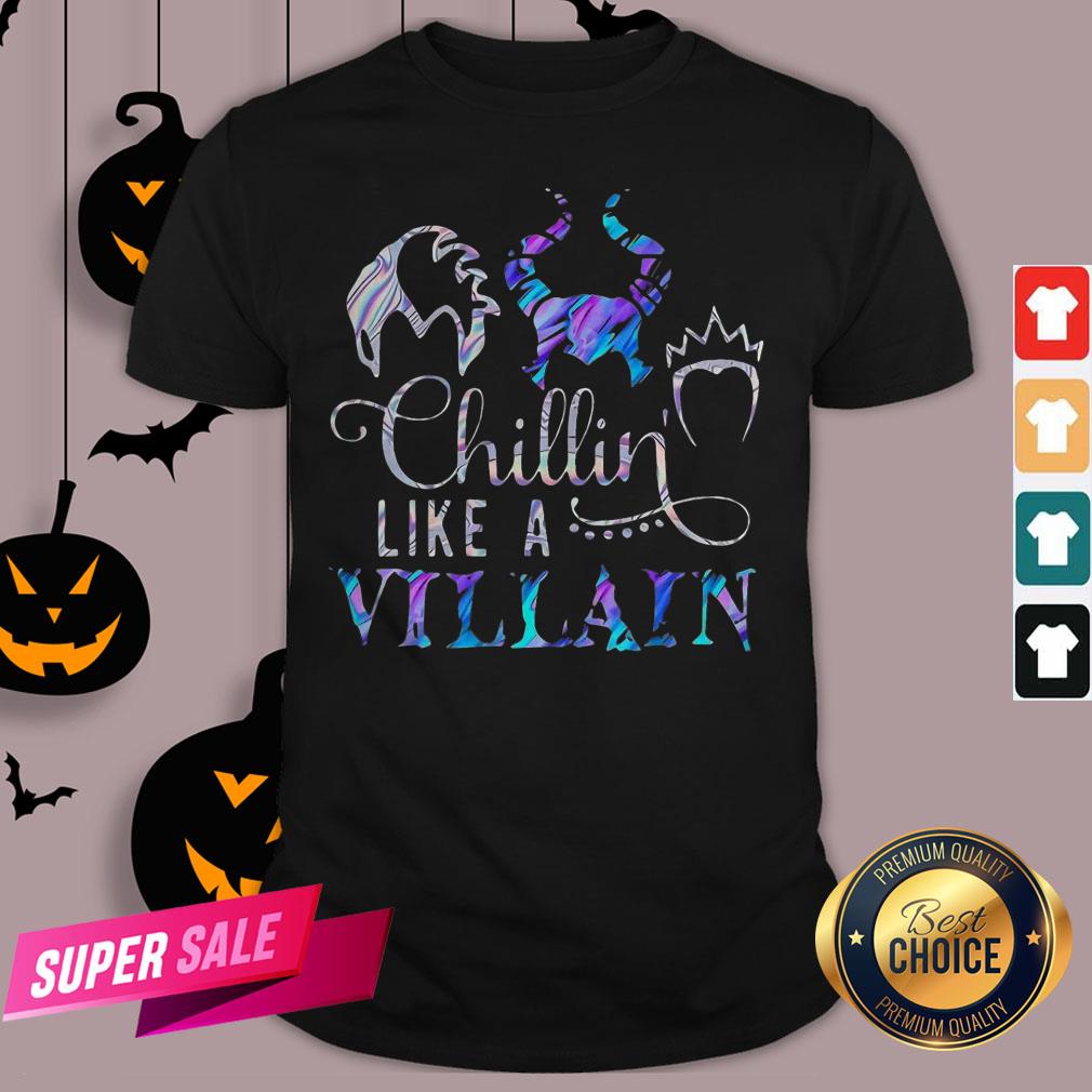 Chillin Like A Villain Disney T-Shirt