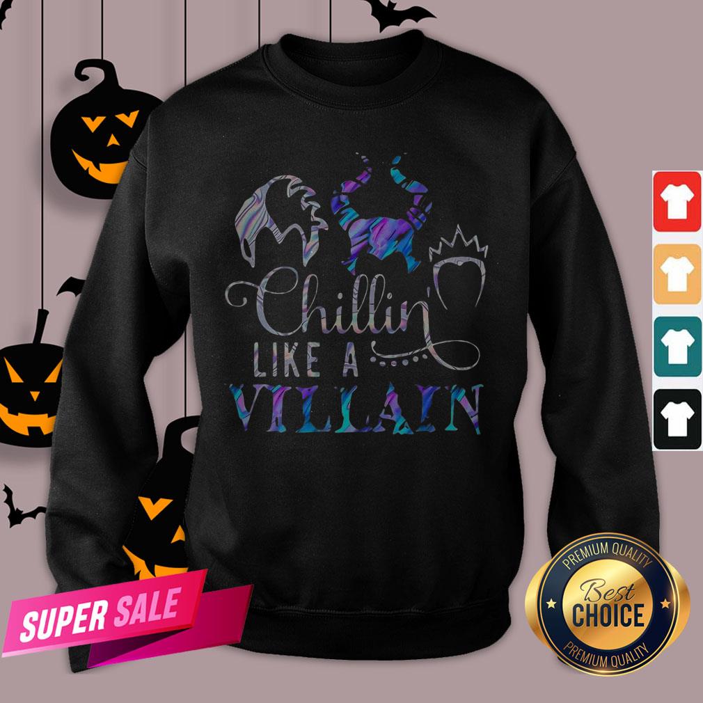 Chillin Like A Villain Disney T-Shirt