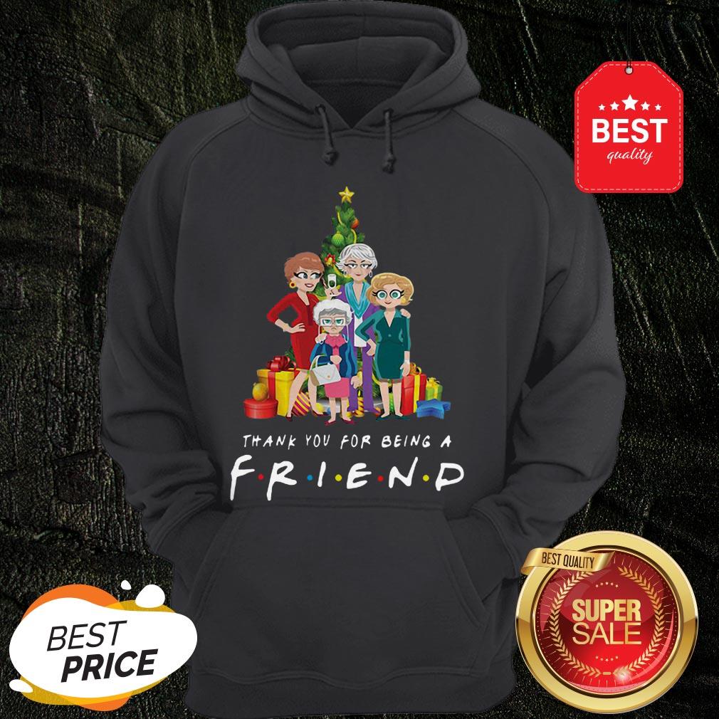 Christmas Tree Golden Girl Thank You For Being A Friends TV Show Shirt