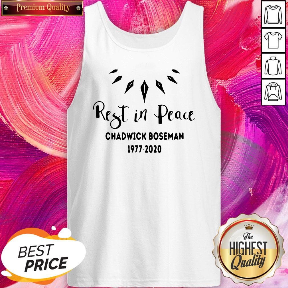Cool Black Panther Rest In Peace Rip Chadwick 1977 2020 Shirt