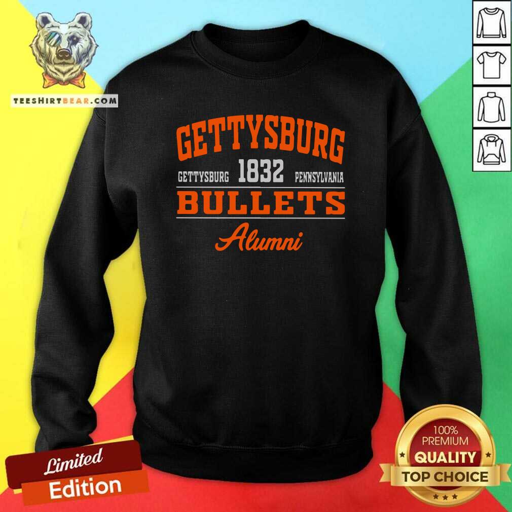 Cool Gettysburg Bullets Alumni 1832 Pennsylvania Shirt