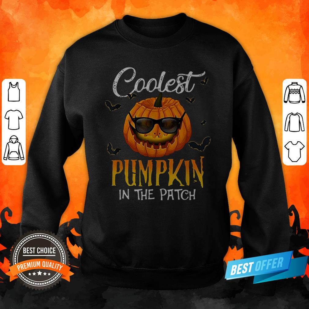 Coolest Pumpkin In The Patch Halloween Costume Gift T-Shirt
