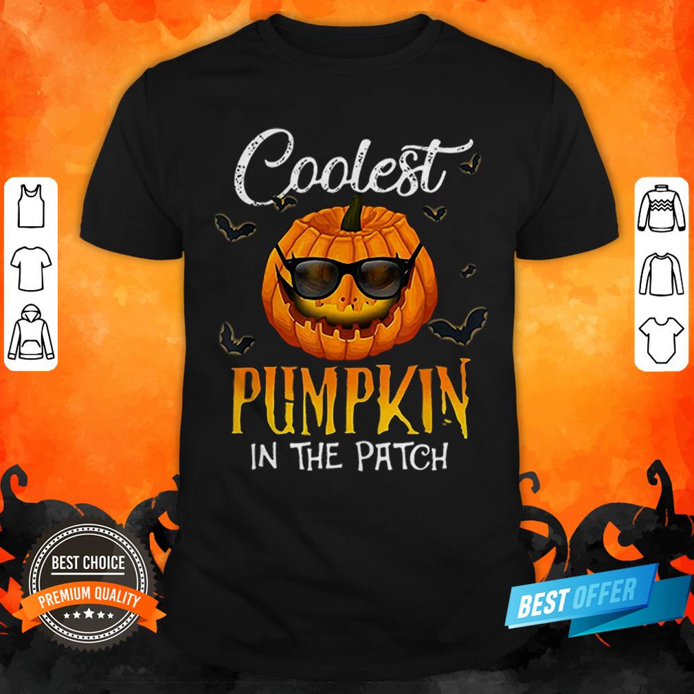 Coolest Pumpkin In The Patch Halloween Costume Gift T-Shirt