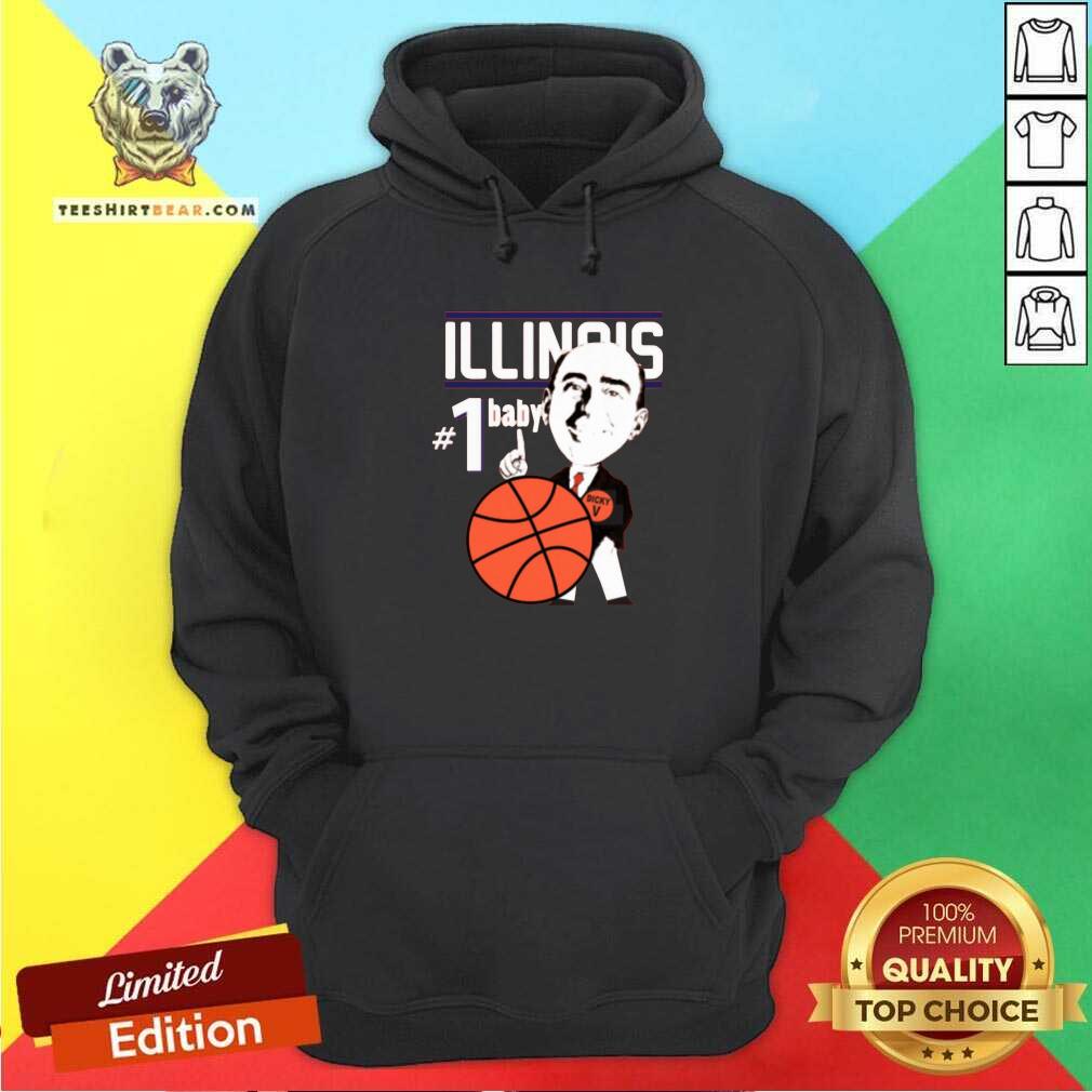 Cute Illinois Fighting Illini Basketball 1 Baby Dicky Shirt