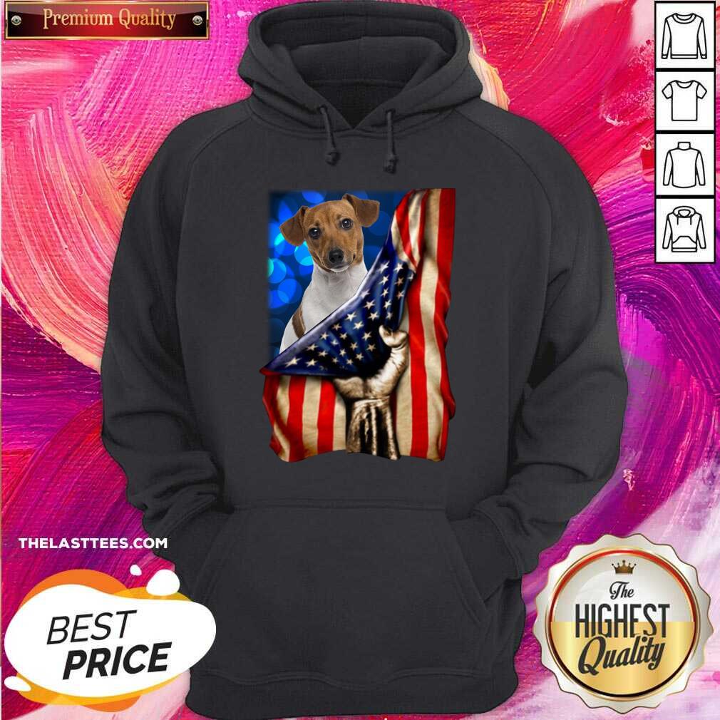 Cute Jack Russell Terrier America 4th Of July Independence Day Shirt