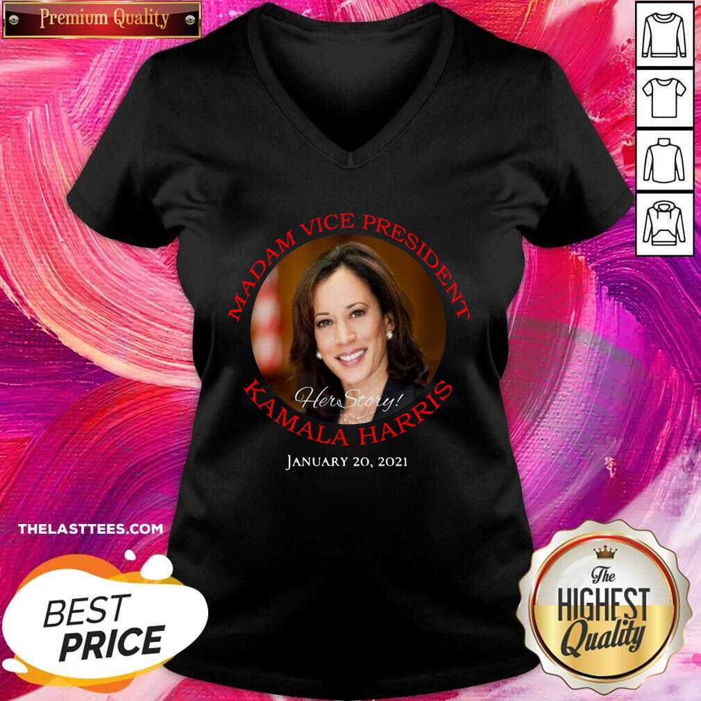 Cute Madam Vice President Kamala Harris Hert Store January 20 2021 Shirt