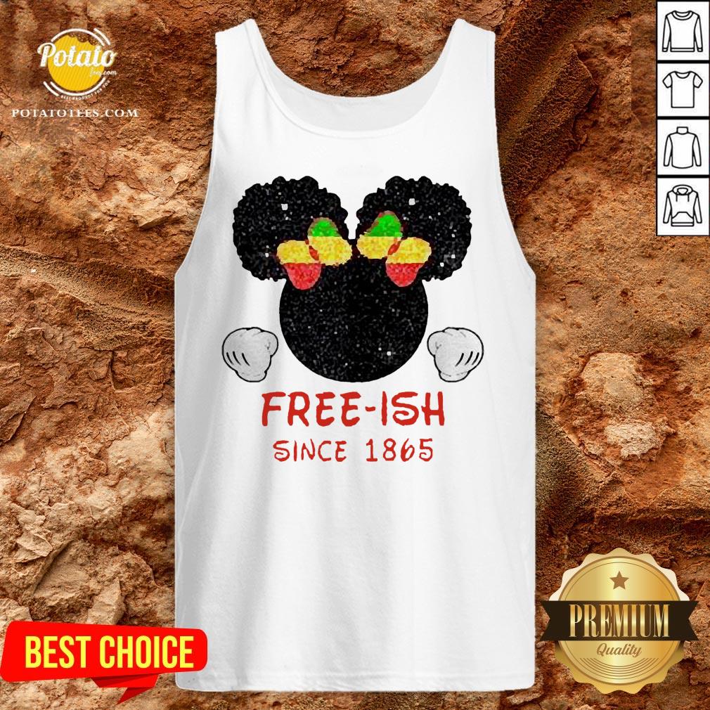 Disney Minnie Mouse Black Free-ish Since 1865 Shirt