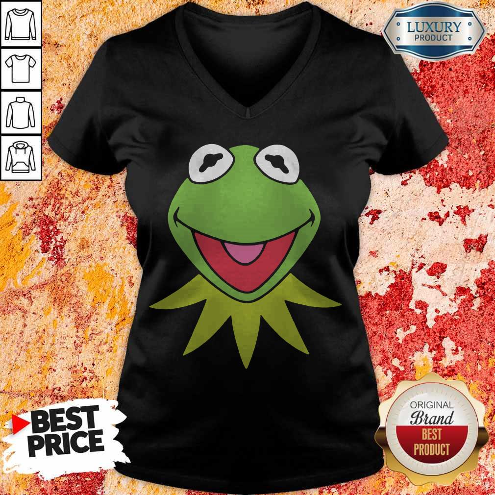 Disney Muppets Kermit The Frog Face Shirt