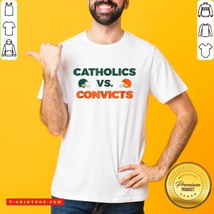 Premium Catholics Vs Convicts Football Shirt