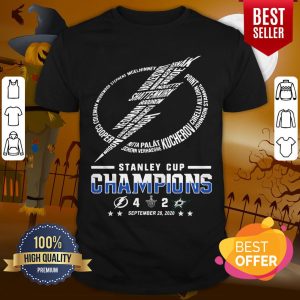 Perfect Stanley Cup Champions 4 2 September 28 2020 Shirt
