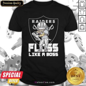 Nice Oklahoma Raiders Floss Like A Boss Shirt