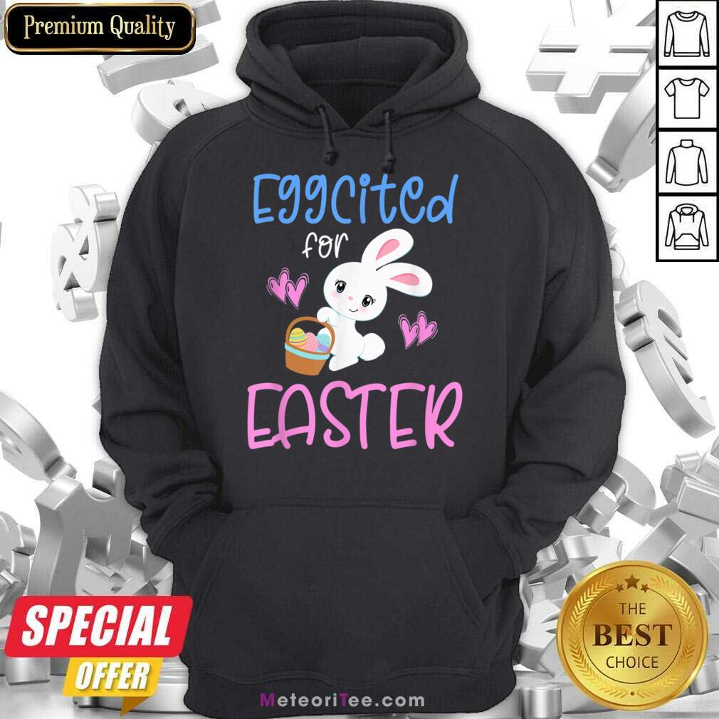 Eggcited For Easter Rabbit Shirt
