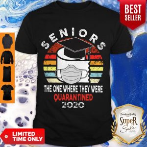 Good Seniors The One Where They Were Quarantined 2020 Vintage Shirt