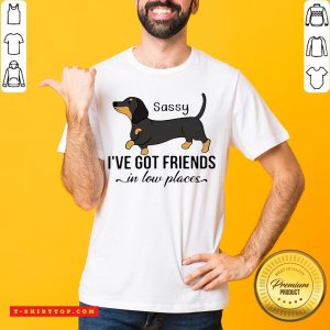 Dachshund I’ve Got Friends In Low Places Shirt