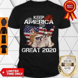 Premium Pitbulls Keep America Great 2020 Shirt