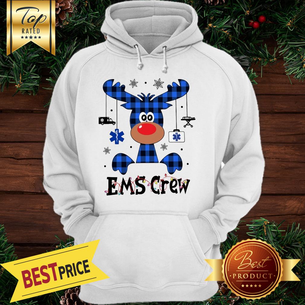 EMS Crew Christmas Reindeer With Gift Classic Shirt
